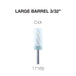 Cre8tion  Ceramic Large Barrel 3/32"m