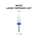 Cre8tion - White Ceramic - Large Tapered - 3/32"