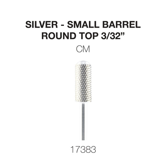 Cre8tion Silver Carbide - Small Barrel - Round Top 3/32"