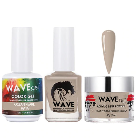 #019 Wave Gel Simplicity Collection-3 in 1 Matching Trio Set