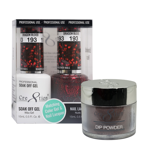 Cre8tion Trio Matching Collection 193 DRAGON BLOOD
