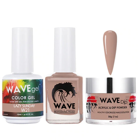 #021 Wave Gel Simplicity Collection-3 in 1 Matching Trio Set