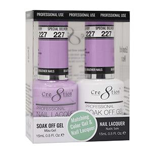 Cre8tion Matching Color Gel & Nail Lacquer 227 SPECIAL DELIVERY