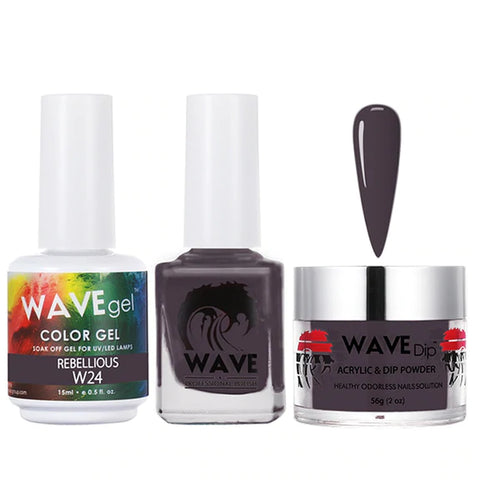 #024 Wave Gel Simplicity Collection-3 in 1 Matching Trio Set