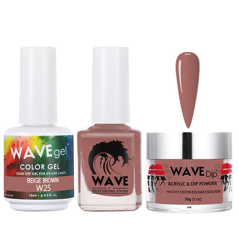 #025 Wave Gel Simplicity Collection-3 in 1 Matching Trio Set