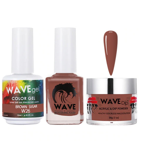 #026 Wave Gel Simplicity Collection-3 in 1 Matching Trio Set