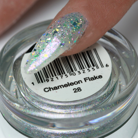 Cre8tion - Nail Art Effect - Chameleon Flakes - C28 - 0.5g
