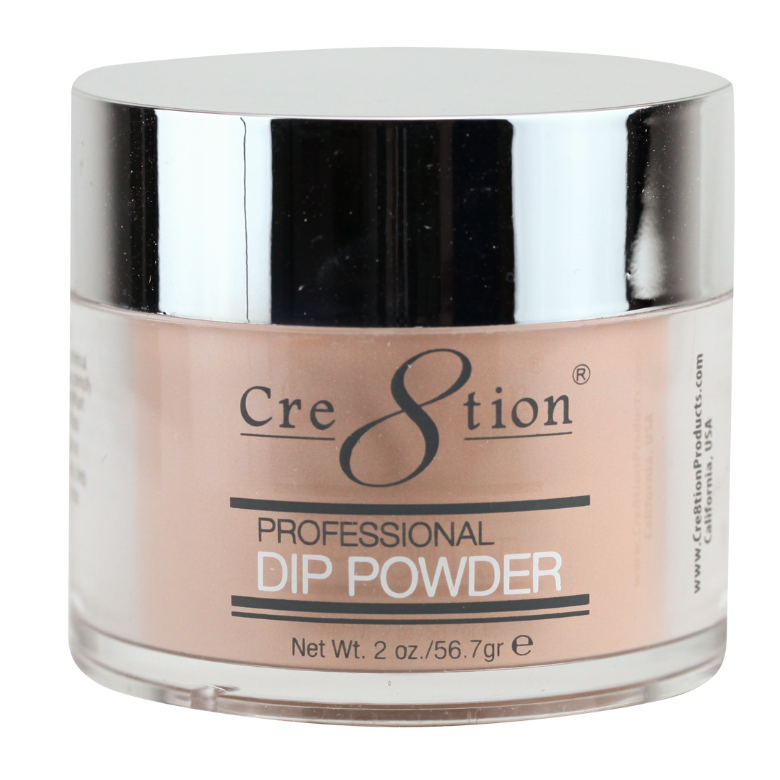 Cre8tion  Dipping Powder  Rustic Collection RC28 Soft Peach 2 oz