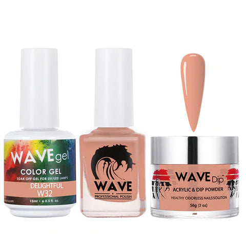 #032 Wave Gel Simplicity Collection-3 in 1 Matching Trio Set