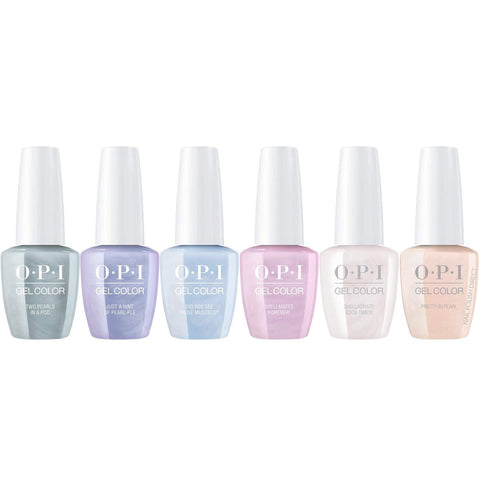 OPI Soak off Gel - Neo Pearl Collection Add-On Kit #1 - 6 Colors