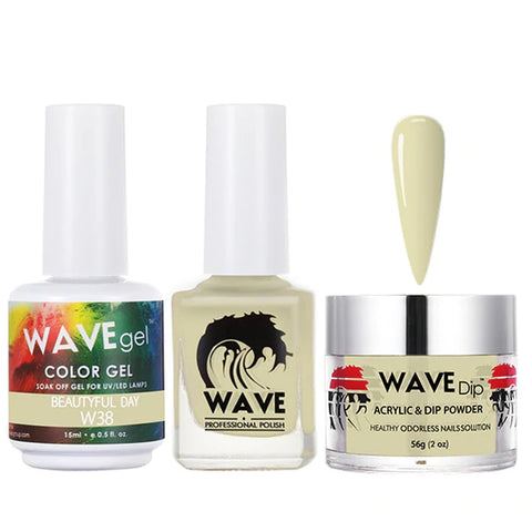 #038 Wave Gel Simplicity Collection-3 in 1 Matching Trio Set