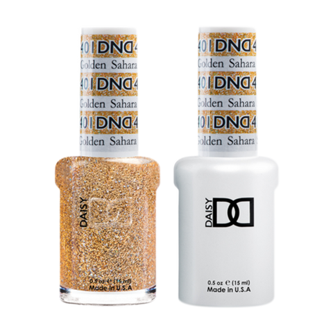 Daisy DND - Gel & Lacquer Duo - 401 Golden Sahara Star