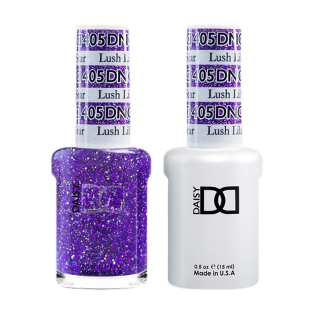 Daisy DND - Gel & Lacquer Duo - 405 Lush Liliac Star