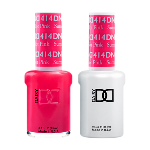 Daisy DND - Gel & Lacquer Duo - 414 Summer Hot Pink