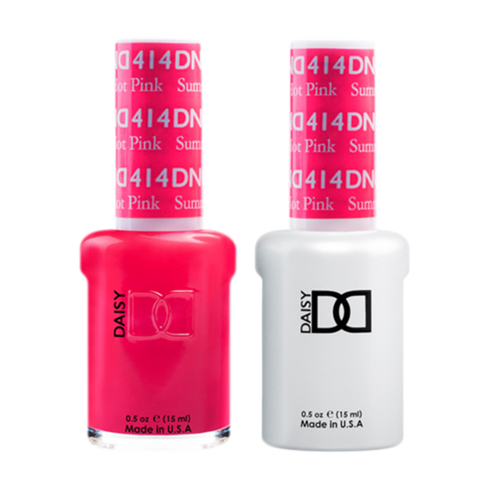 Daisy DND - Gel & Lacquer Duo - 414 Summer Hot Pink