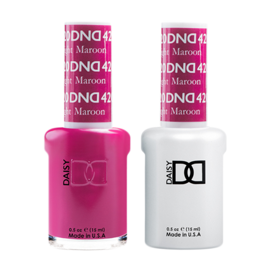 Daisy DND - Gel & Lacquer Duo - 420 Bright Maroon