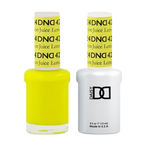 Daisy DND - Gel & Lacquer Duo - 424 Lemon Juice