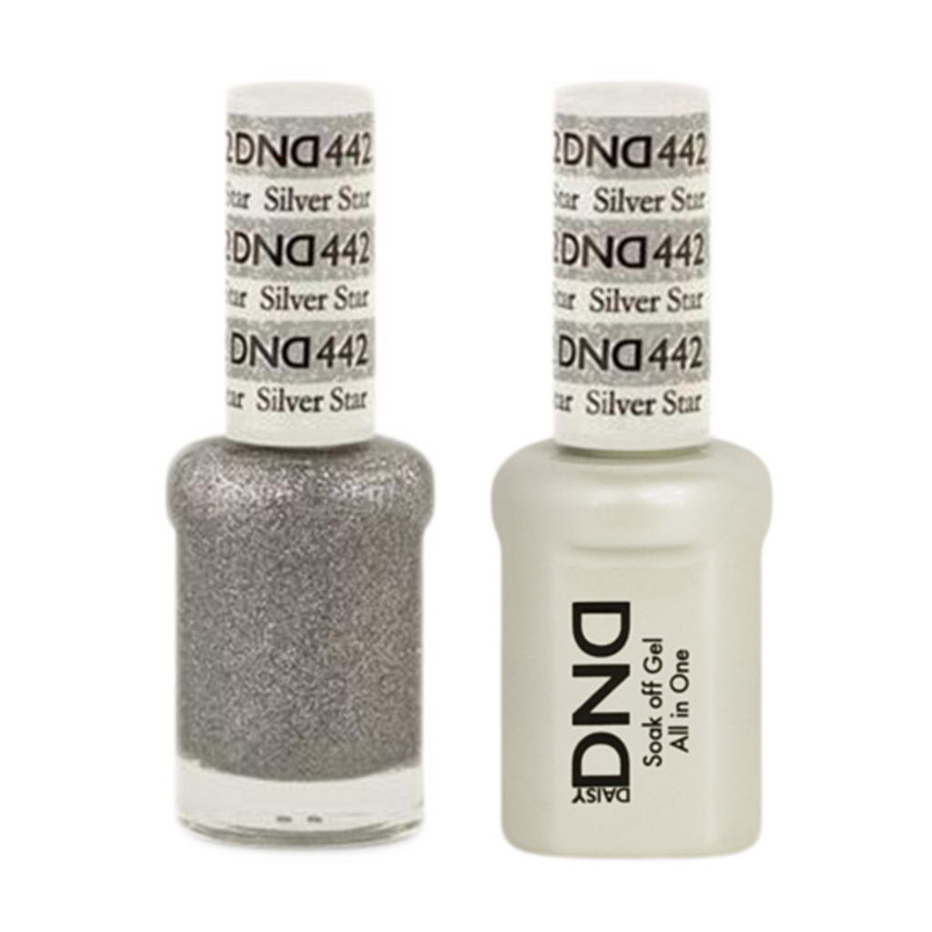 Daisy DND - Gel & Lacquer Duo - 442 Silver Star