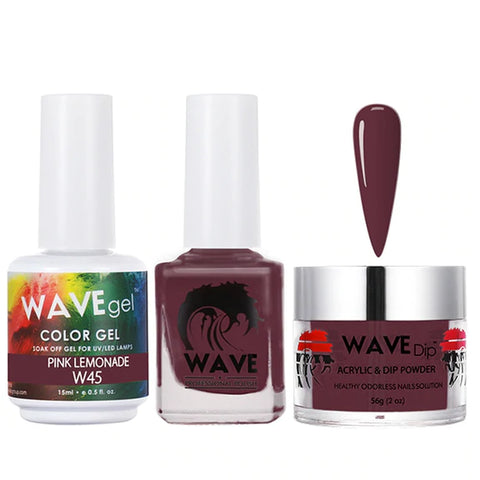 #045 Wave Gel Simplicity Collection-3 in 1 Matching Trio Set