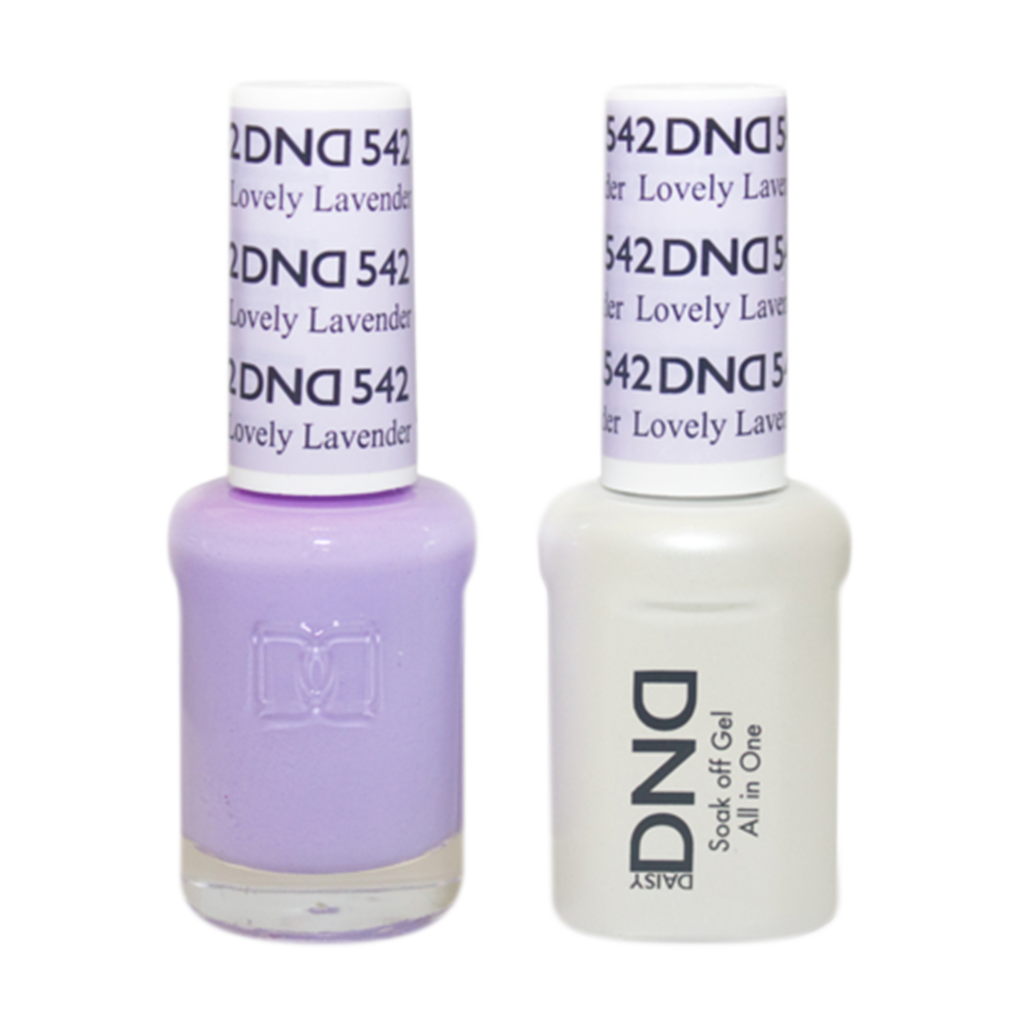 Daisy DND - Gel & Lacquer Duo - 542 Lovely Lavender