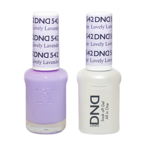 Daisy DND - Gel & Lacquer Duo - 542 Lovely Lavender