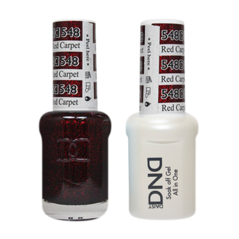 Daisy DND - Gel & Lacquer Duo - 548 Red Carpet
