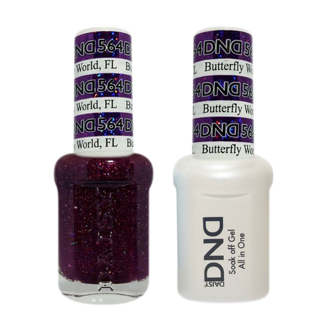 Daisy DND - Gel & Lacquer Duo - 564 Butterfly World, FL