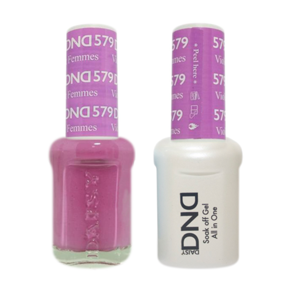 Daisy DND - Gel & Lacquer Duo - 579 Violet Femmes
