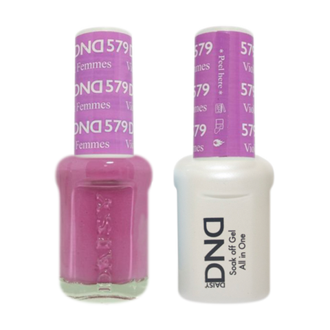 Daisy DND - Gel & Lacquer Duo - 579 Violet Femmes