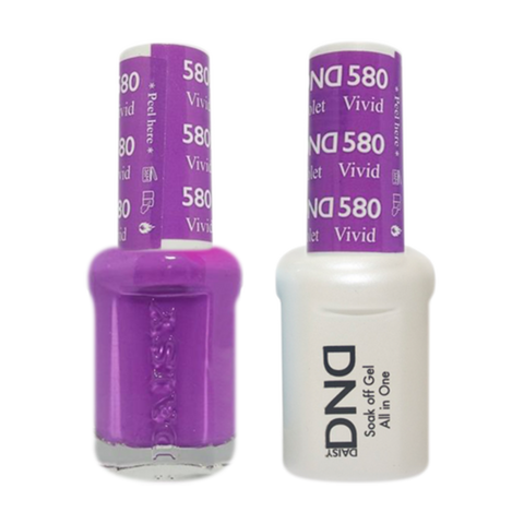 Daisy DND - Gel & Lacquer Duo - 580 Vivid Violet