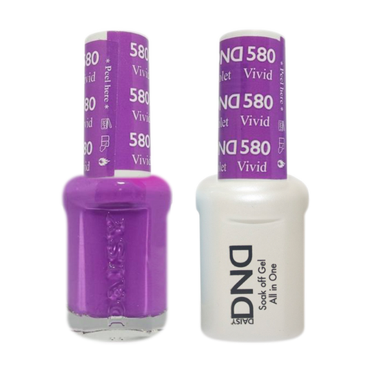 Daisy DND - Gel & Lacquer Duo - 580 Vivid Violet