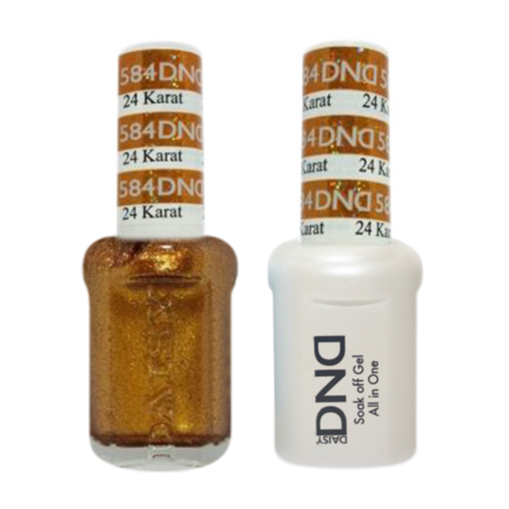 Daisy DND - Gel & Lacquer Duo - 584 24 Karat