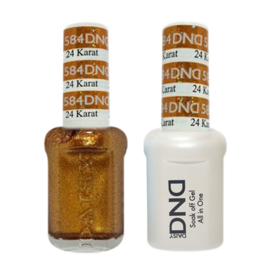 Daisy DND - Gel & Lacquer Duo - 584 24 Karat