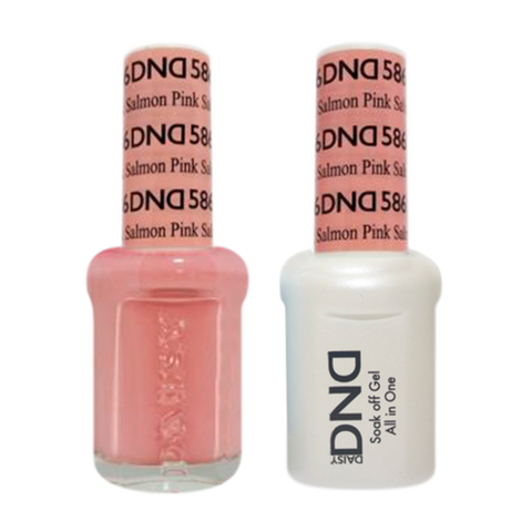 Daisy DND - Gel & Lacquer Duo - 586 Pink Salmon