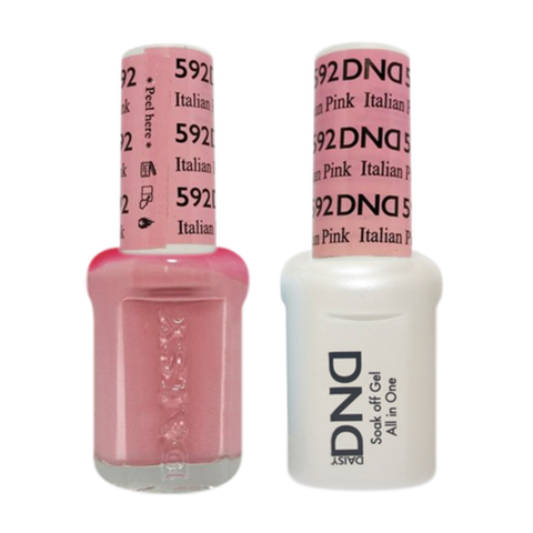Daisy DND - Gel & Lacquer Duo - 592 Italian Pink