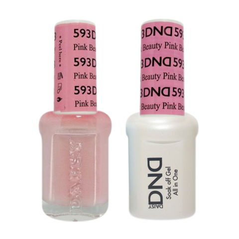 Daisy DND - Gel & Lacquer Duo - 593 Pink Beauty