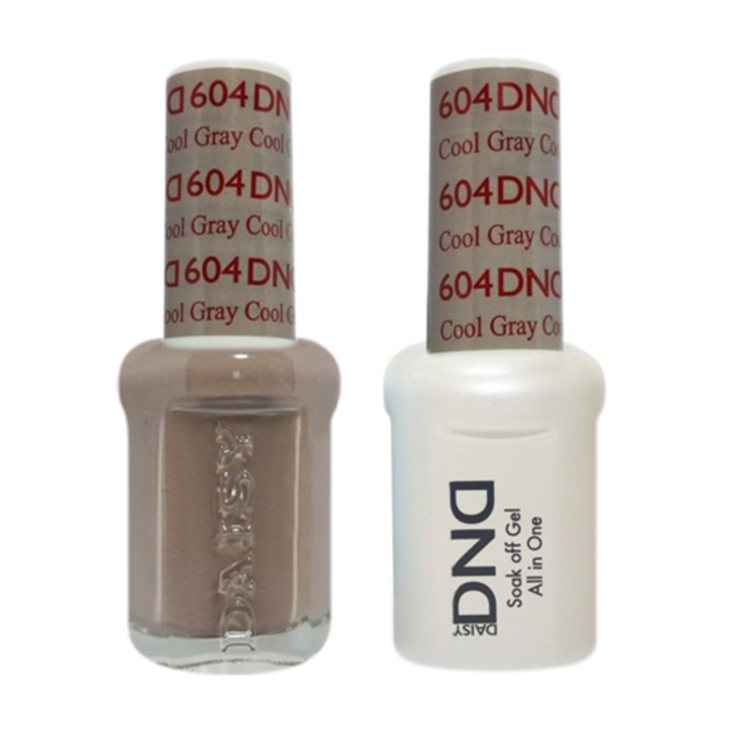 Daisy DND - Gel & Lacquer Duo - 604 Cool Gray