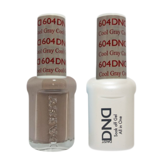 Daisy DND - Gel & Lacquer Duo - 604 Cool Gray