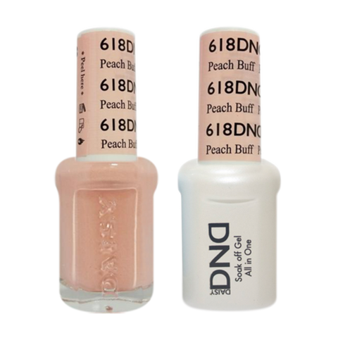 Daisy DND - Gel & Lacquer Duo - 618 Peach Buff