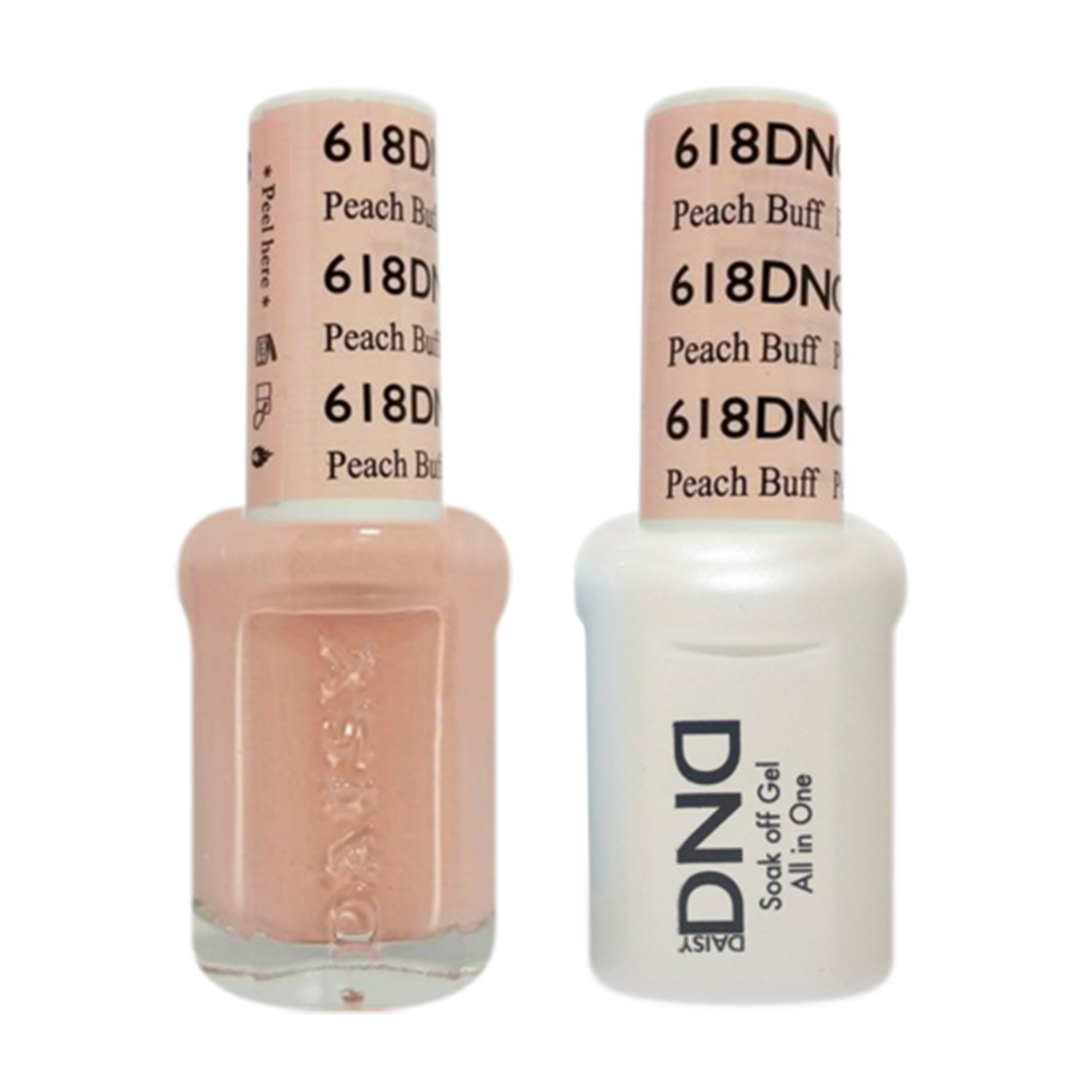 Daisy DND - Gel & Lacquer Duo - 618 Peach Buff