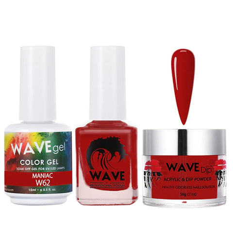 #062 Wave Gel Simplicity Collection-3 in 1 Matching Trio Set
