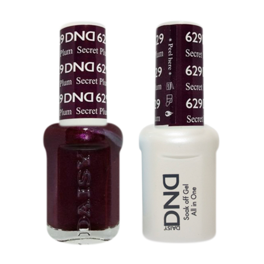 Daisy DND - Gel & Lacquer Duo - 629 Secret Plum