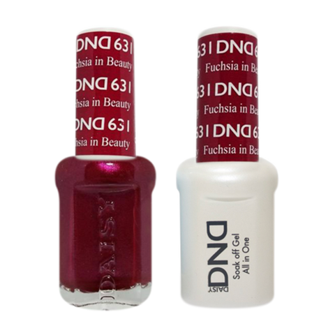 Daisy DND - Gel & Lacquer Duo - 631 Fuchsia in Beauty