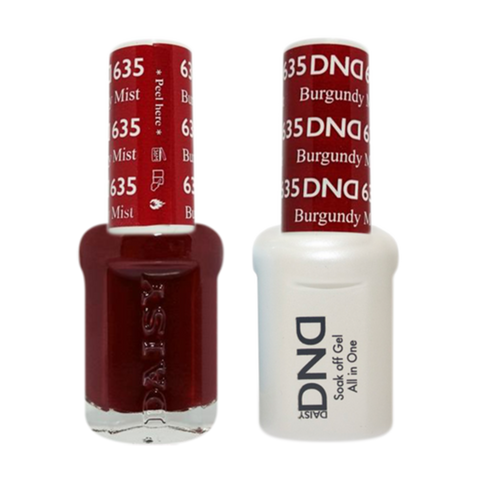 Daisy DND - Gel & Lacquer Duo - 635 Burgundy Mist