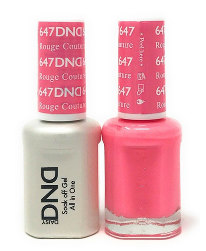 Daisy DND - Gel & Lacquer Duo - 647 ROUGE COUTURE