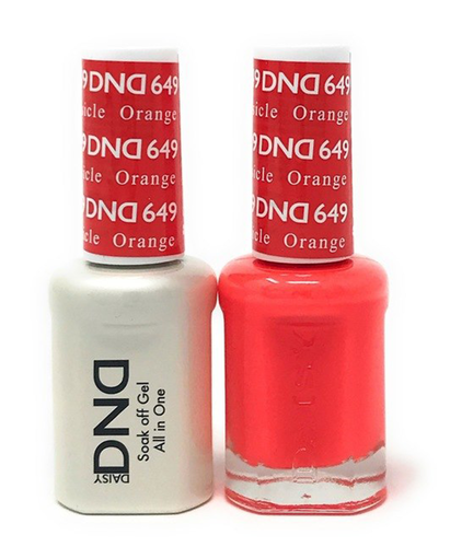 Daisy DND - Gel & Lacquer Duo - 649 ORANGE CREAMSICLE