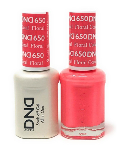Daisy DND - Gel & Lacquer Duo - 650 FORAL CORAL