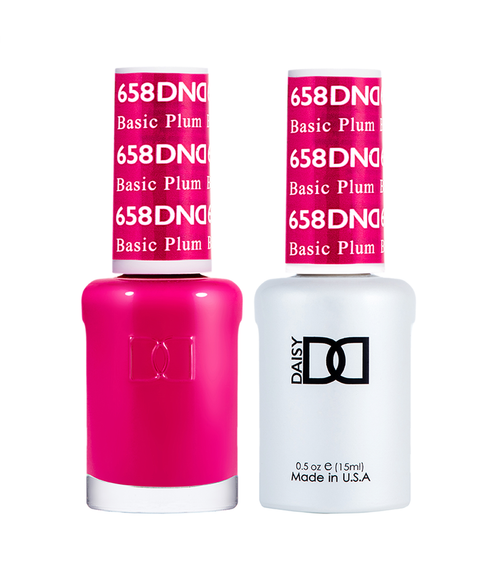 Daisy DND - Gel & Lacquer Duo - 658 BASIC PLUM