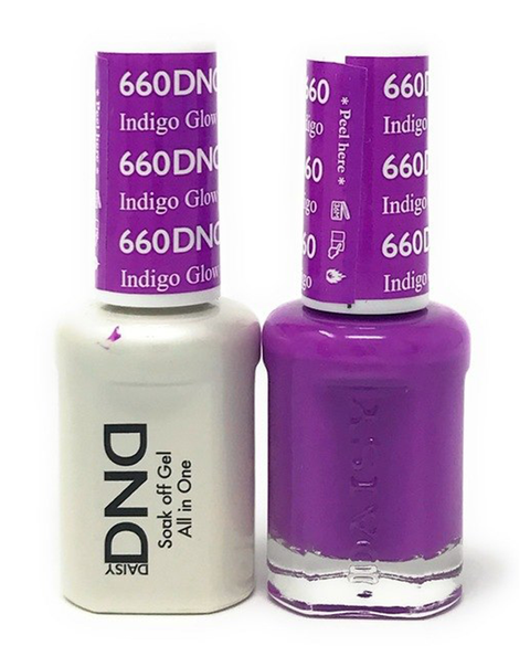 Daisy DND - Gel & Lacquer Duo - 660 INDIGO GLOW