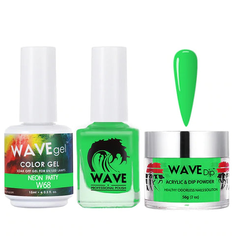 #068 Wave Gel Simplicity Collection-3 in 1 Matching Trio Set